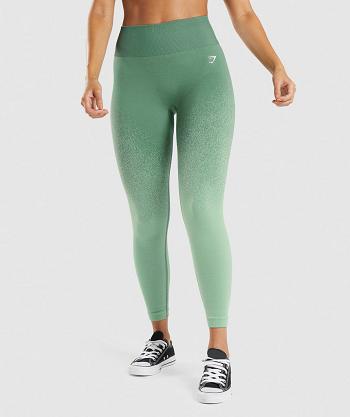 Leggins Gymshark Adapt Ombre Seamless Mujer Verde Verde Claro | CO 2894NWY